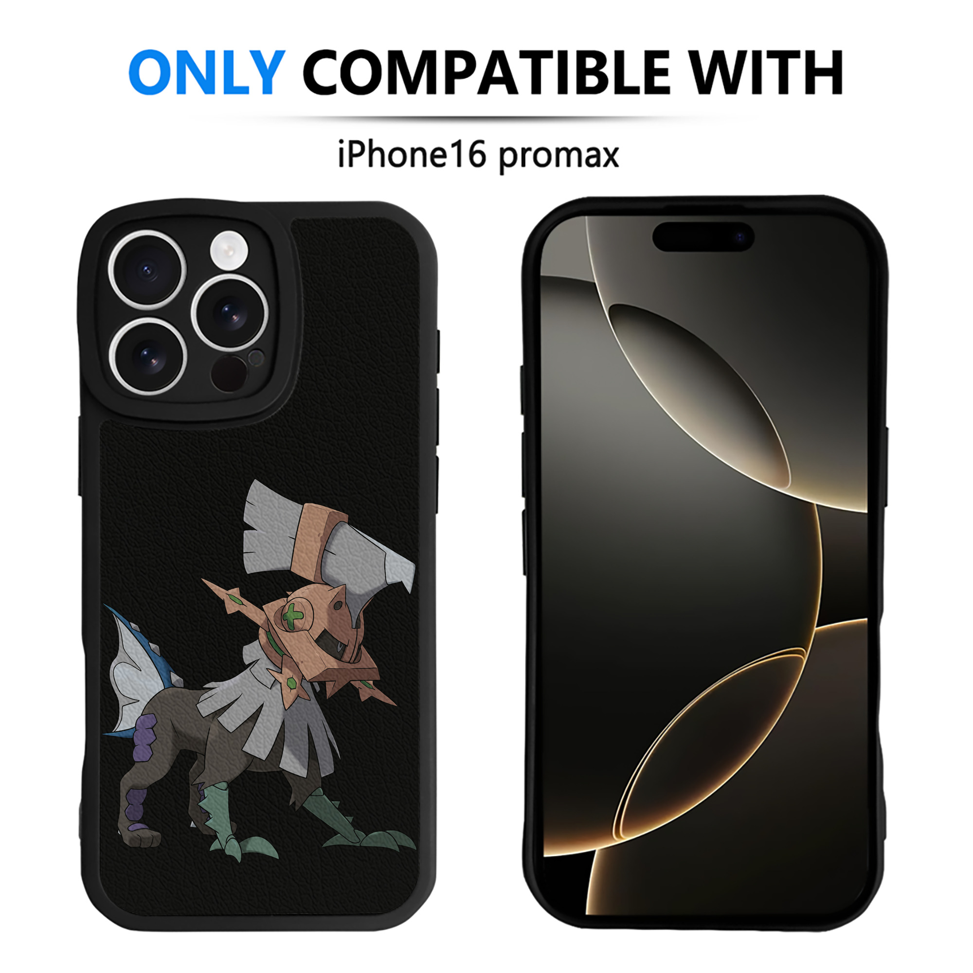 （画像用） ポケットモンスター Pokémon 【iPhone 16シリーズ対応】シリコンスマホケース（レザー調） 材質：シリコン
